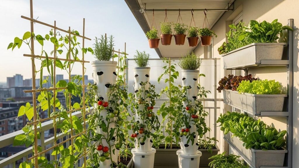 24 Balcony Vegetable Garden Ideas for Fresh Produce – lovemyleaves.com
